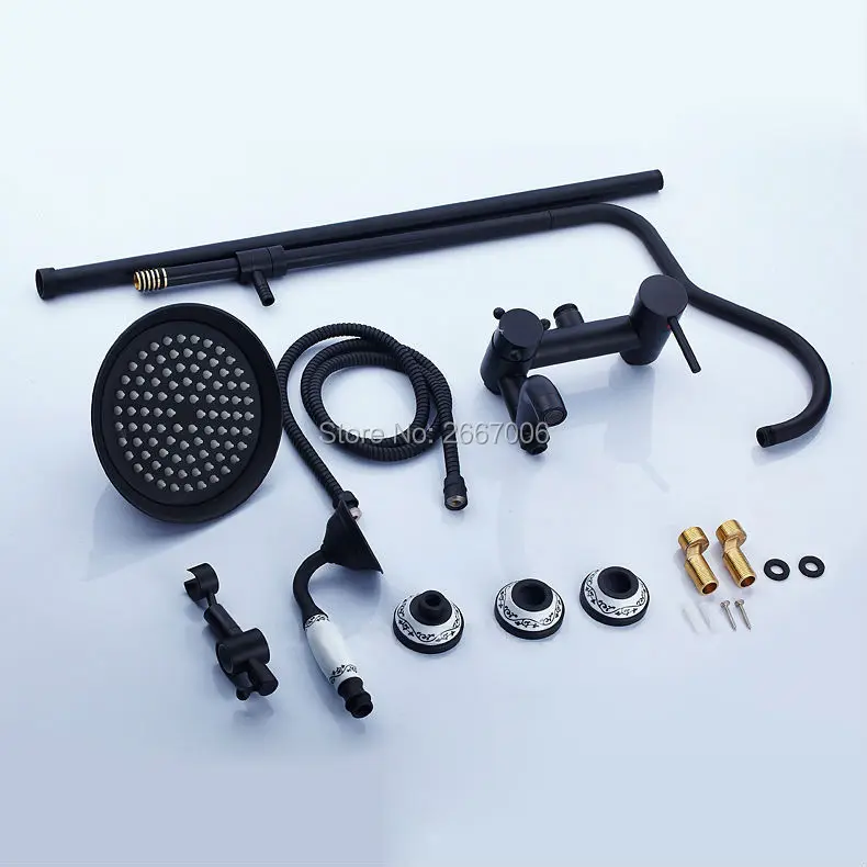 Бесплатная доставка украшение для дома латунный душевой набор элегантный