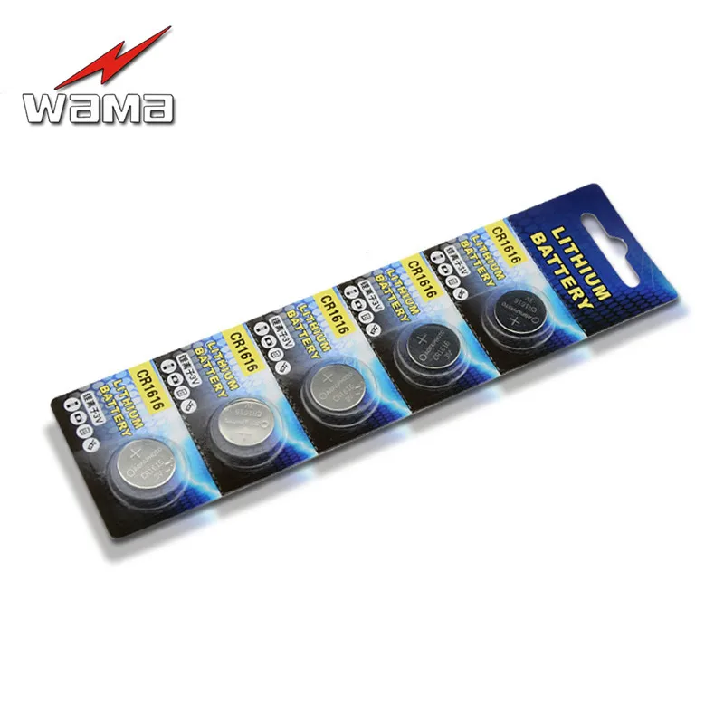 Литиевые Батарейки Wama CR1616 10x 3 в для бесключевого доступа пульт дистанционного