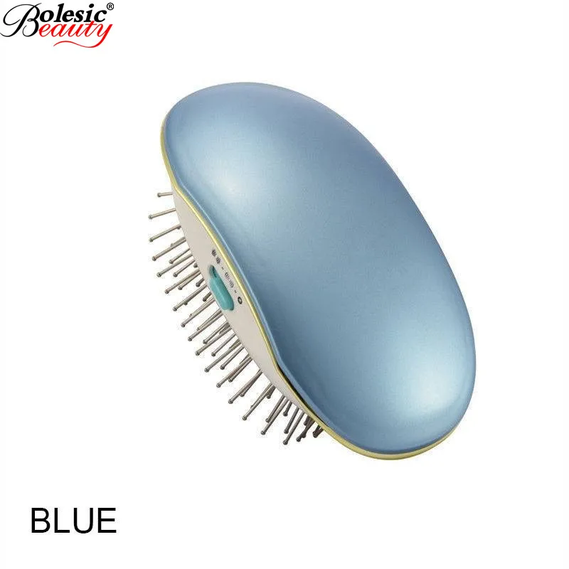 

New Portable Electric Anti-static Ionic Hairbrush Mini Hair Brush Massage Small Electric Straight Hair Hairdressing Tangled Comb