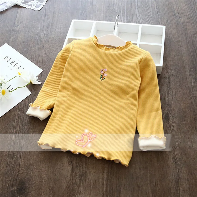 Зимний свитер для девочек одежда с длинными рукавами детский зимний модный