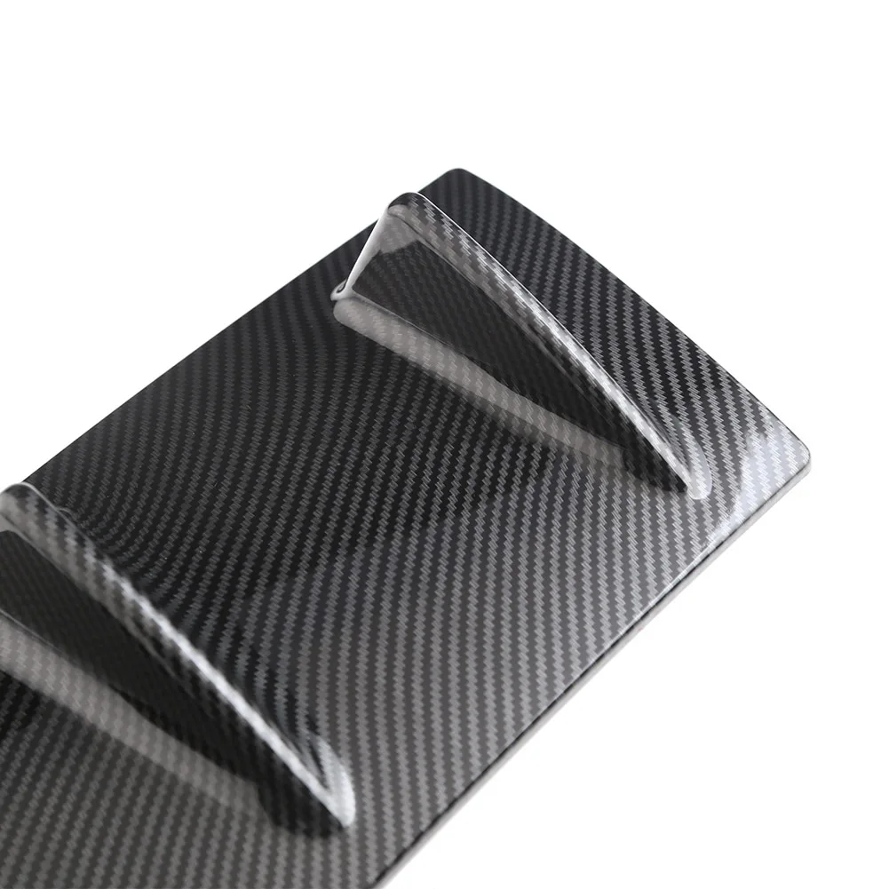 Универсальный диффузор губа на задний бампер ABS акульих плавников шасси