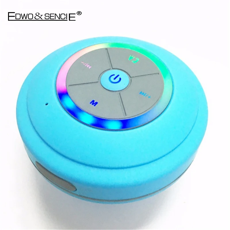 Edwo Q9 Портативный Беспроводной Bluetooth Динамик Водонепроницаемый душ Sucker Ванная