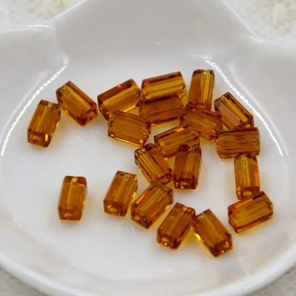 DIY Crystal beads mix color cuboid 007-016 2014 new design 60PCS/LOT 4x4x8mm Cuboid | Украшения и аксессуары