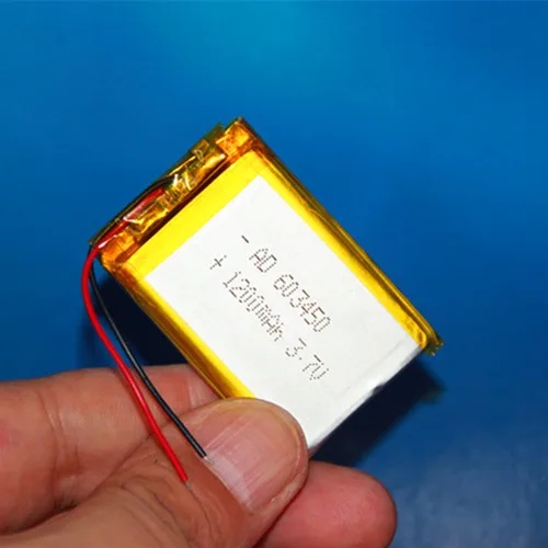 

Special 603450 063450 recorder rechargeable battery core 3.7V polymer lithium battery 1200mAh Rechargeable Li-ion Cell
