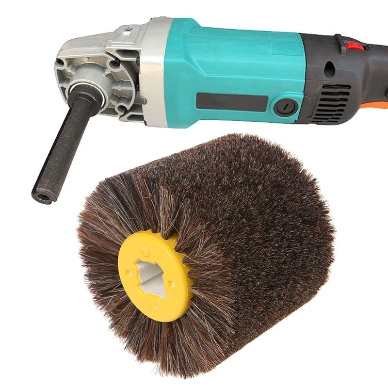 Полировочная щетка из конского волоса шлифовальный деревообрабатывающий