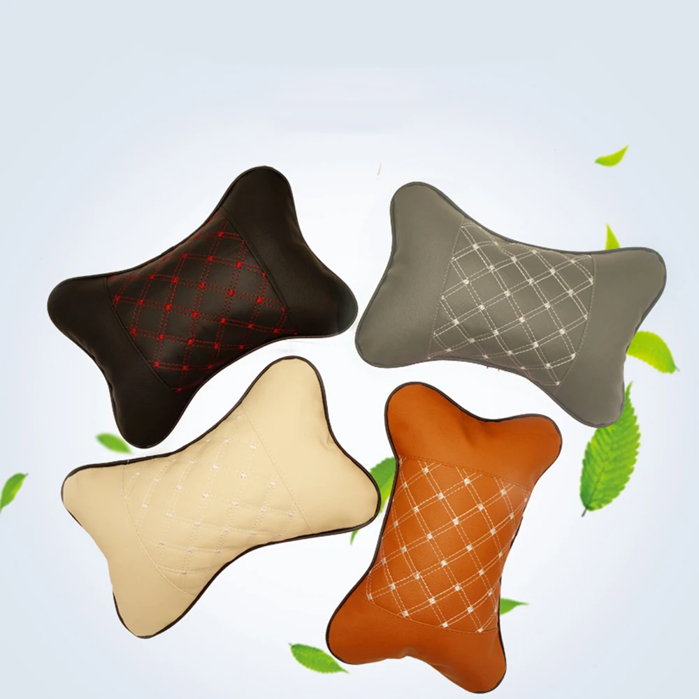 Автомобильная подушка для подголовника шеи чехлы на сиденья Honda Toyota VW Hyundai Kia BMW Audi