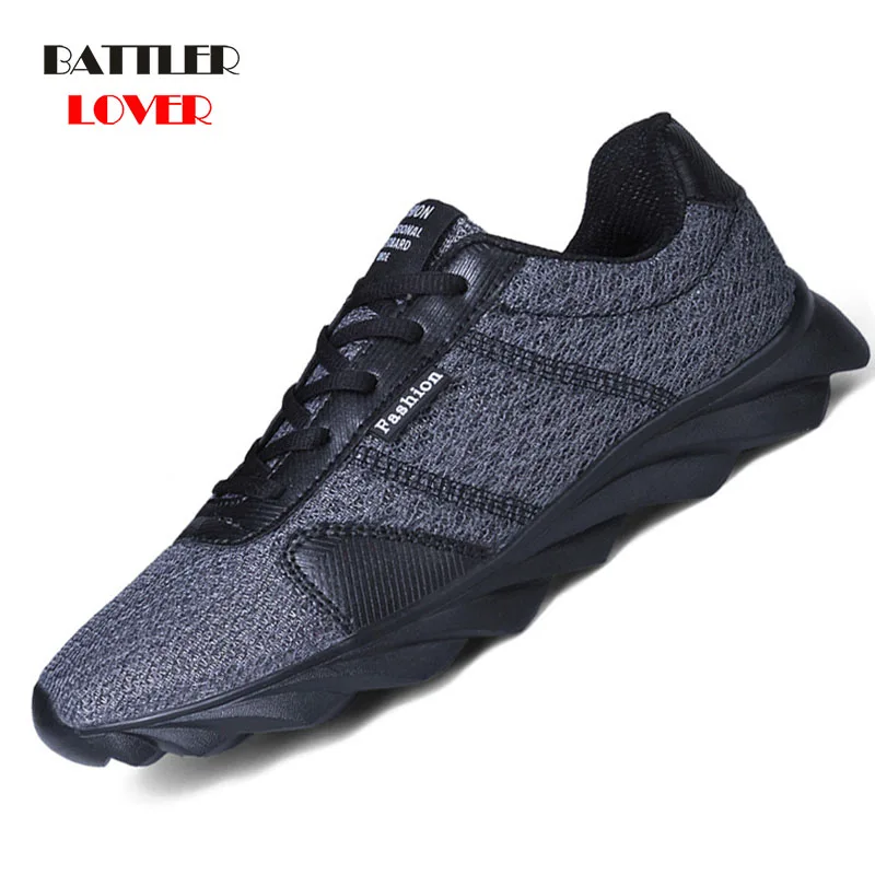 

2019 Mesh Men Casual Shoes Lac-up Men Shoes Light Comfortable Breathable Walking Sneakers Tenis Feminino Zapatos New