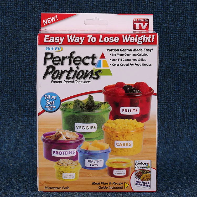 Smartlife 7 шт./компл. прекрасные порции милый Ланч бокс посуда контроль контейнеры