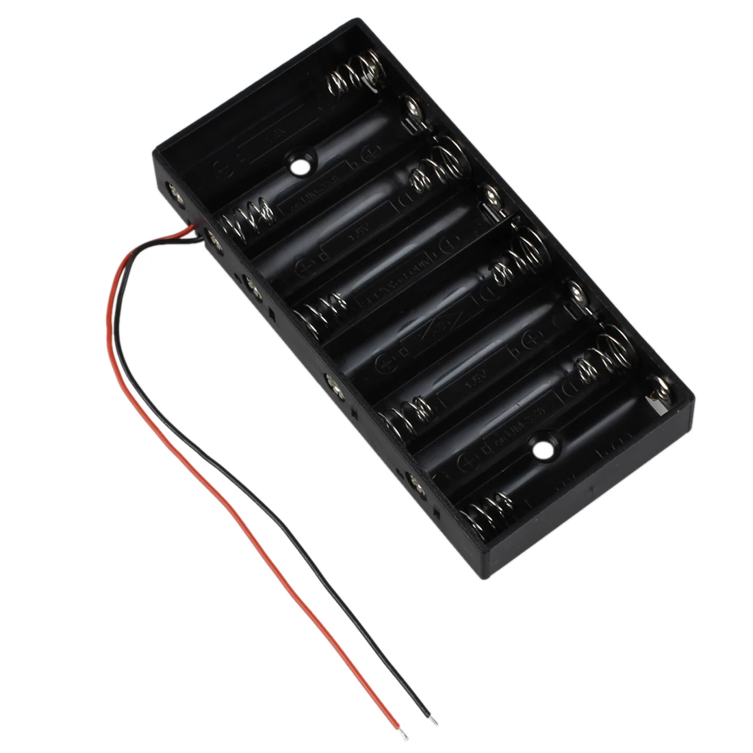 Новый пластиковый 8X1 5 в AA 2A держатель для аккумулятора Стандартный ящик хранения