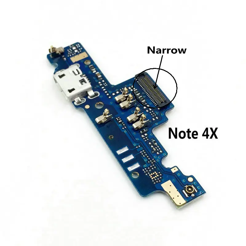 USB порт Зарядное устройство Док-станция разъем гибкий кабель для Xiaomi Note 4X 4XPro для Redmi Note 4 плата с зарядным портом Замена