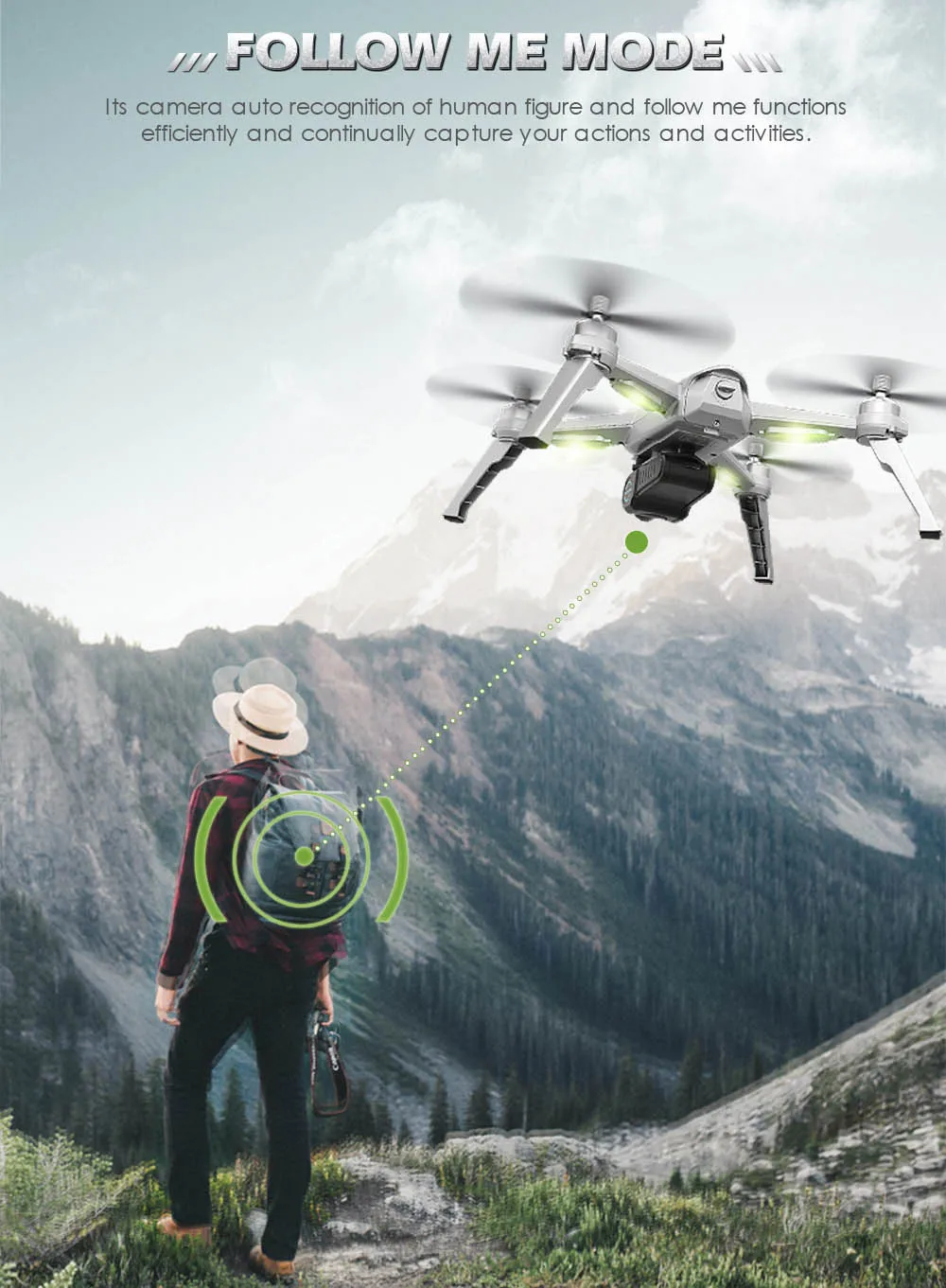 JJRC JJPRO X5 5G WiFi радиоуправляемый дрон камера 1080P GPS FPV с 3 батареями