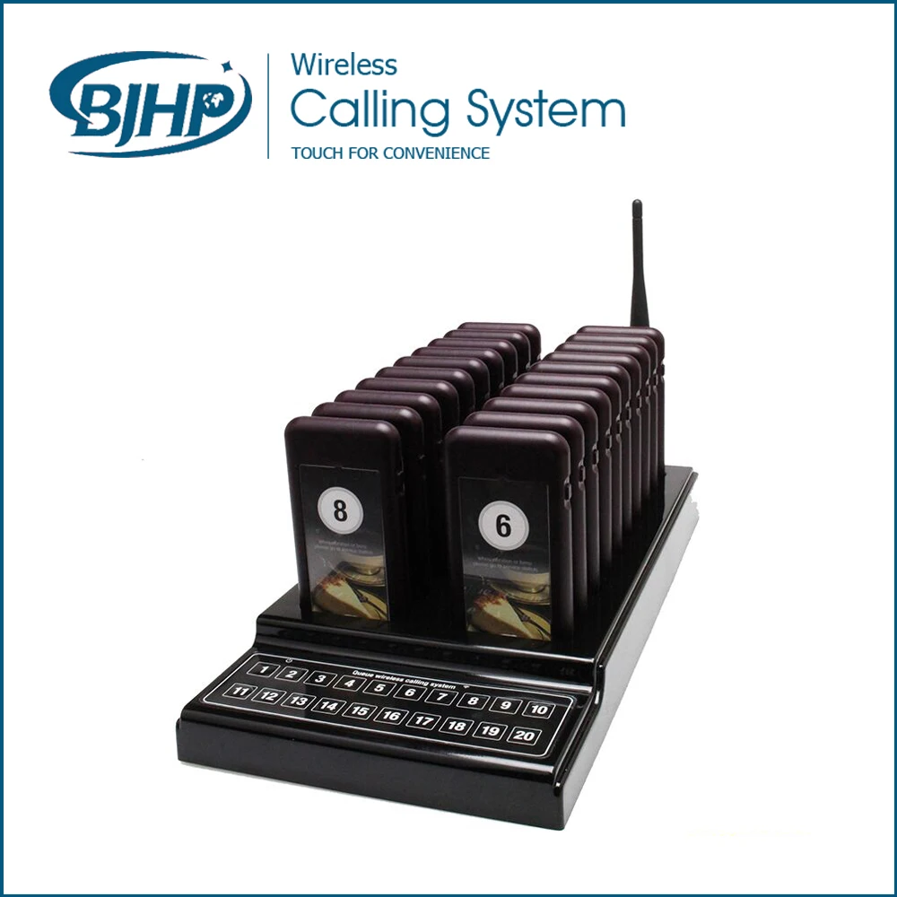 Альфа цифровой пейджер с одной клавиатурой 20 пейджеров подставок|coaster pager|pager