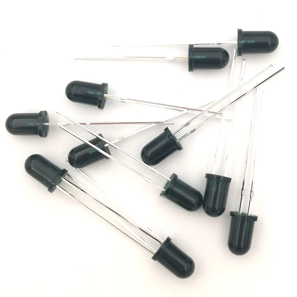 MCIGICM 100pcs LED 5mm 940nm IR приемный диод круглая трубка|led 5mm|5mm 940nmir receiver diode |