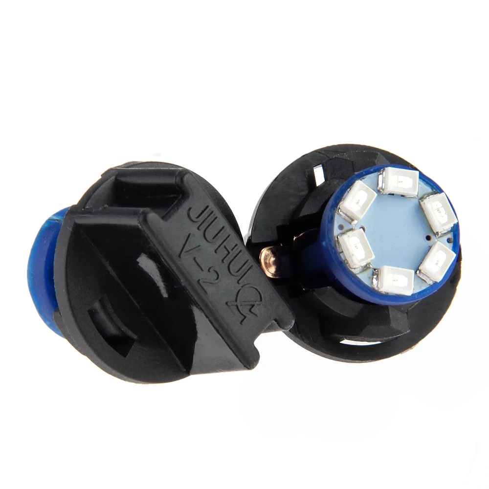 6 комплектов автомобиля 12V 0 2 W T10 светодиодный 1210 инструмент SMD панель