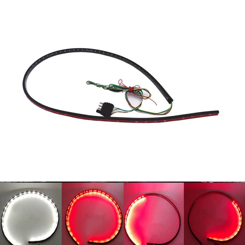 

120CM/150CM Pickup Truck SUV Tailgate Light Red/ White Braking Lights Reversing Lights Turn Signal Lights