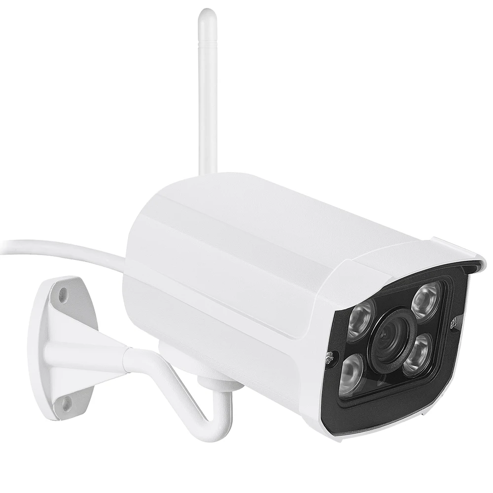 4CH Wireless Wifi Camera Kit 1080P Wi-Fi NVR Security System 720P HD Multi-Lens IPC Outdoor IP66 Home Email Motion Alarm | Безопасность