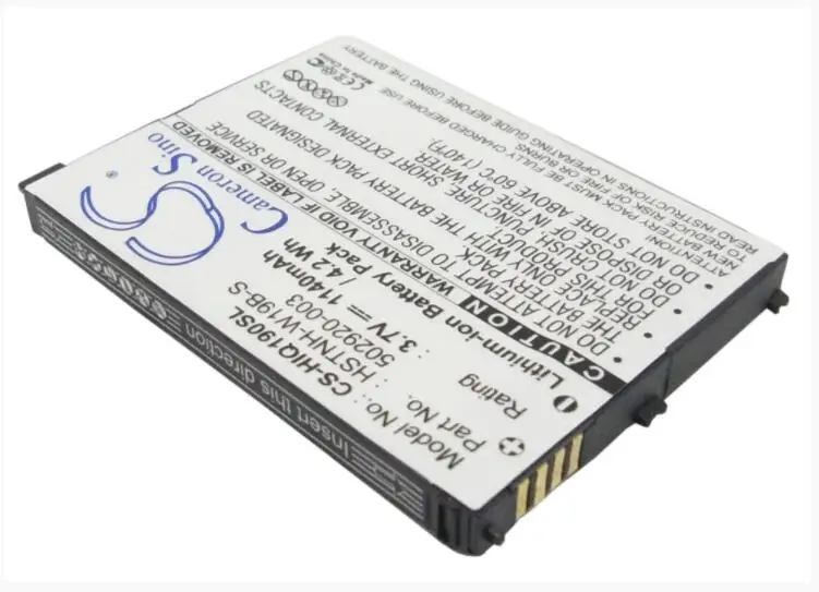 Аккумулятор Cameron Sino 1140mah для HP HSTNH-C19C iPAQ Data Messenger 490165-001 Mobile аккумулятор смартфона |