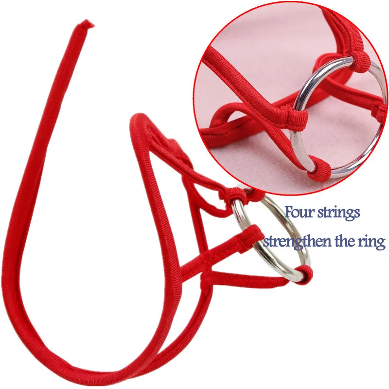 Мужские сексуальные стринги C-String Нижнее белье без бретелек полые нижнее T Back