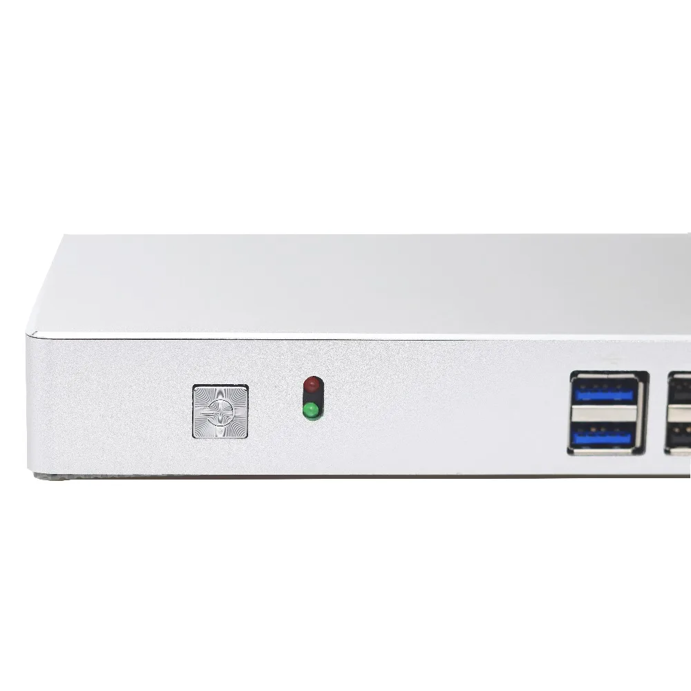 Новый красивый внешний вид BayTrail D I5 мини ПК 8 USB порт Intel 1000M Lan Быстрый Мини Windows 10
