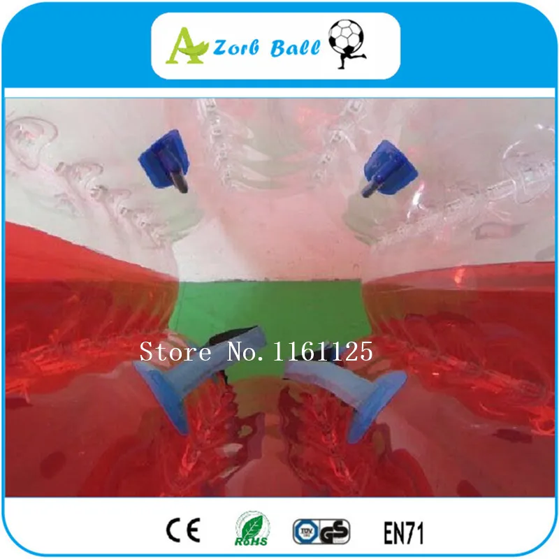 12 шт + 2 насоса от двери до сервис ТПУ пузырь футбол 1 м красный или синий Loopy мяч