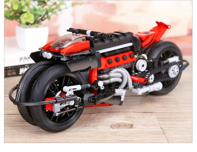 Xingbao 03021 680Pcs Technic серия внедорожный мотоцикл набор строительные блоки кирпичи