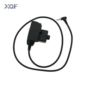 U94 PTT 1-контактный кабель-штекер, военный адаптер Z113, стандартная версия для рации Yaesu Vertex, стандартная двухсторонняя радиосвязь