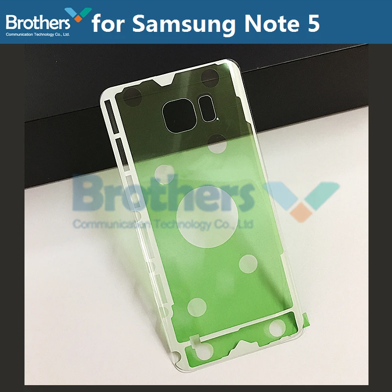 Прозрачный корпус аккумулятора для Samsung Galaxy Note 5 задняя крышка чехол N920 N920F N9200 3D