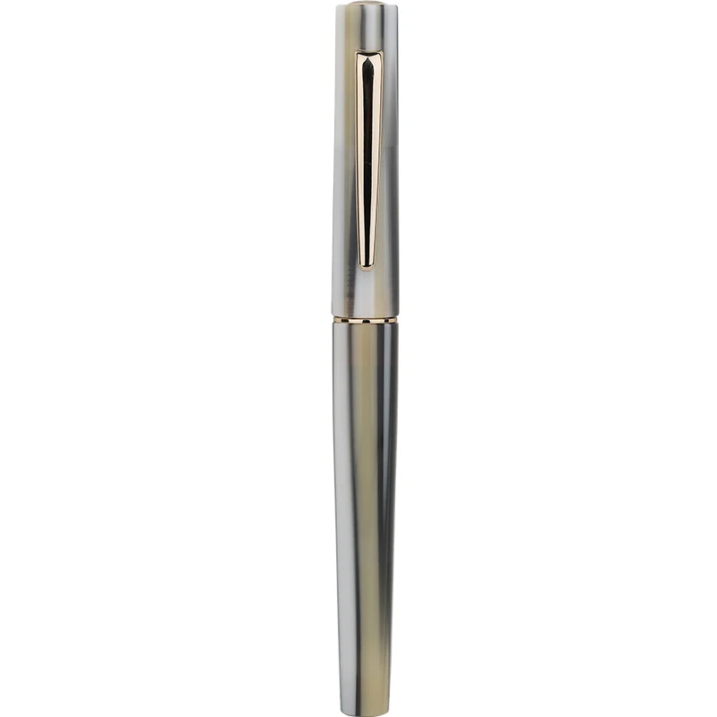 White(Only One Pen) Новинка Moonman N3 целлюлоидная акриловая ручка с красивыми полосками перьевая ручка Iridium EF/F перьевая модная Отличная офисная ручка для письма в подарок - Цвет: White(Only One Pen)