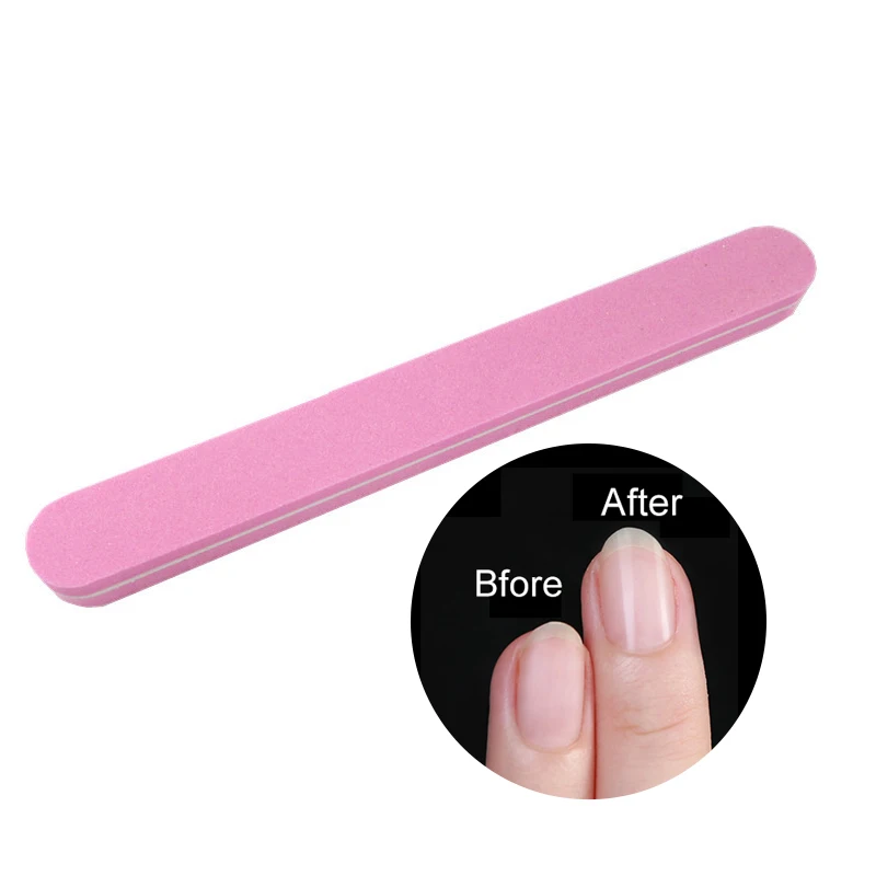 5 шт./компл. набор инструментов для маникюра прямоугольные пилки ногтей кисть