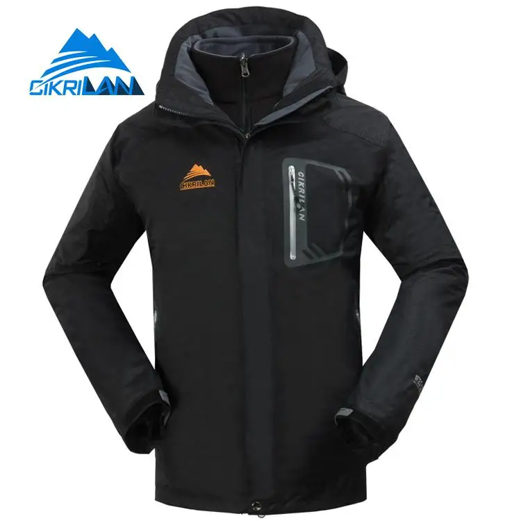 

New Arrive 3in1 Windproof Waterproof Camping Hiking Winter Outdoor Jacket Men Skiing Climbing Coat Trekking Jaqueta Masculina