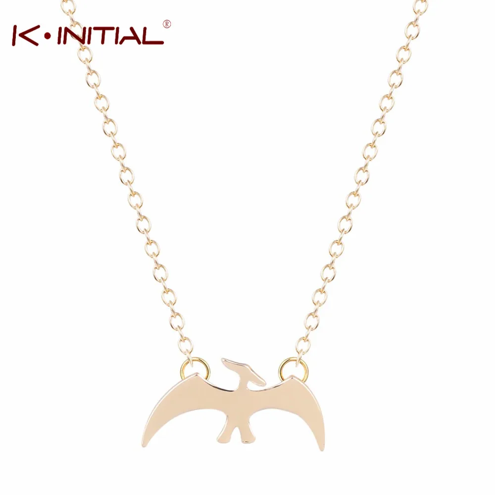 Kinitial 1 шт. ожерелье с подвеской в виде динозавра Pterodactyl ожерелье-чокер ювелирное