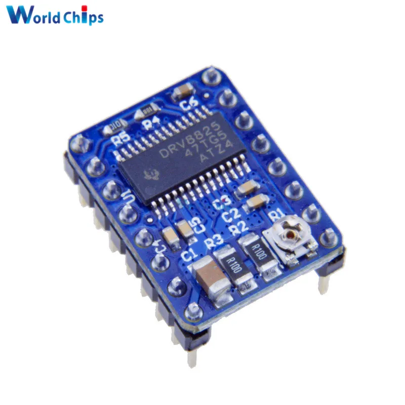 Запчасти для 3D принтера StepStick DRV8825 DRV 8825 драйвер шагового двигателя Ramps 1 4 Reprap
