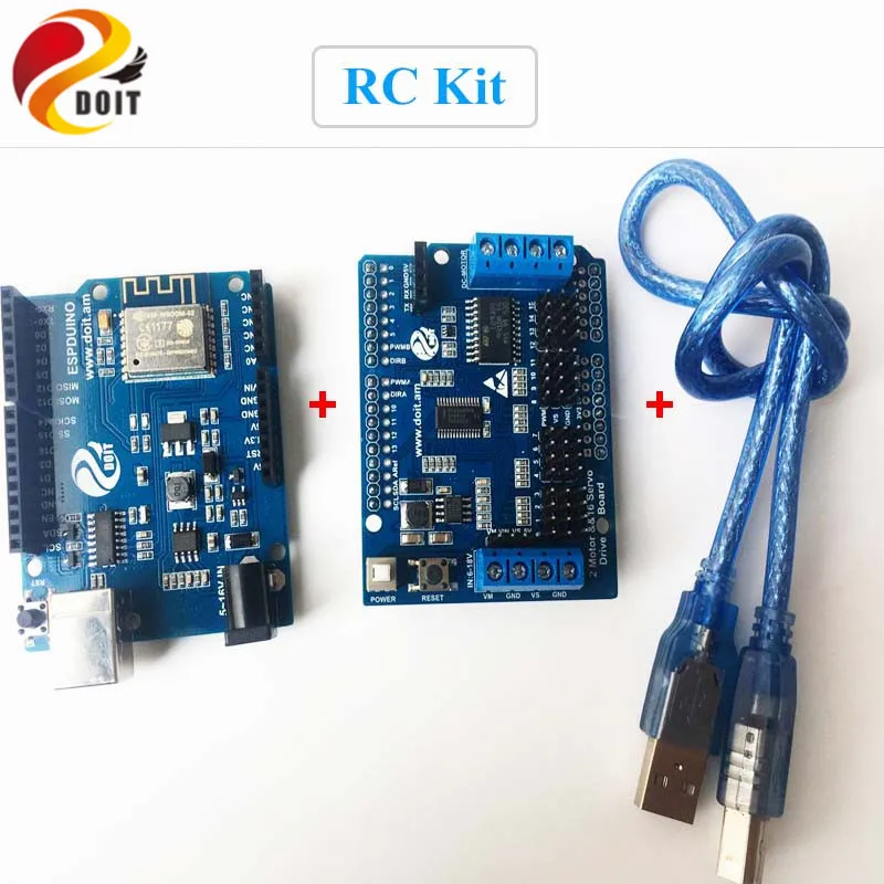 DOIT T300 бак шасси плата с ESPduino управления + мотор привода щит доска для Arduino|t300 tank|tank