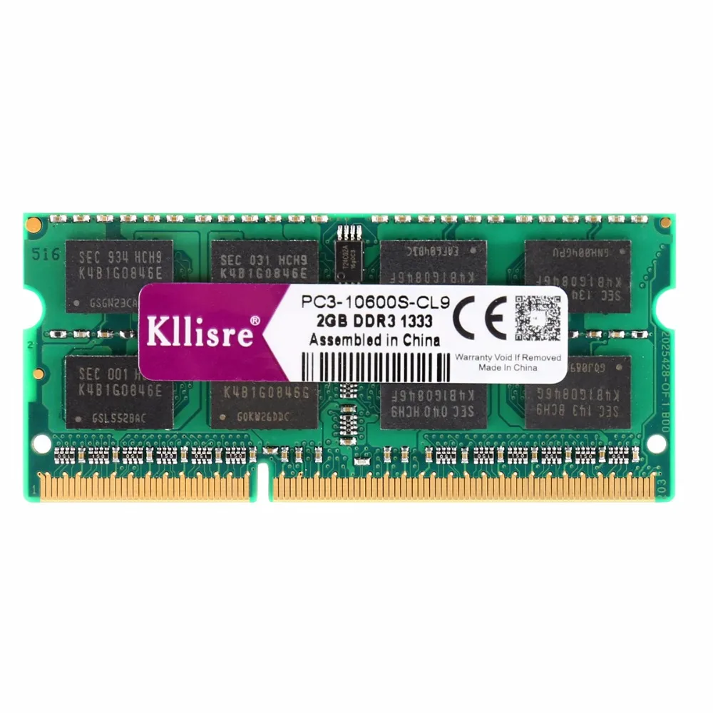 Kllisre DDR3 2 Гб 1333 МГц 204Pin ноутбук память SO-DIMM RAM | Компьютеры и офис
