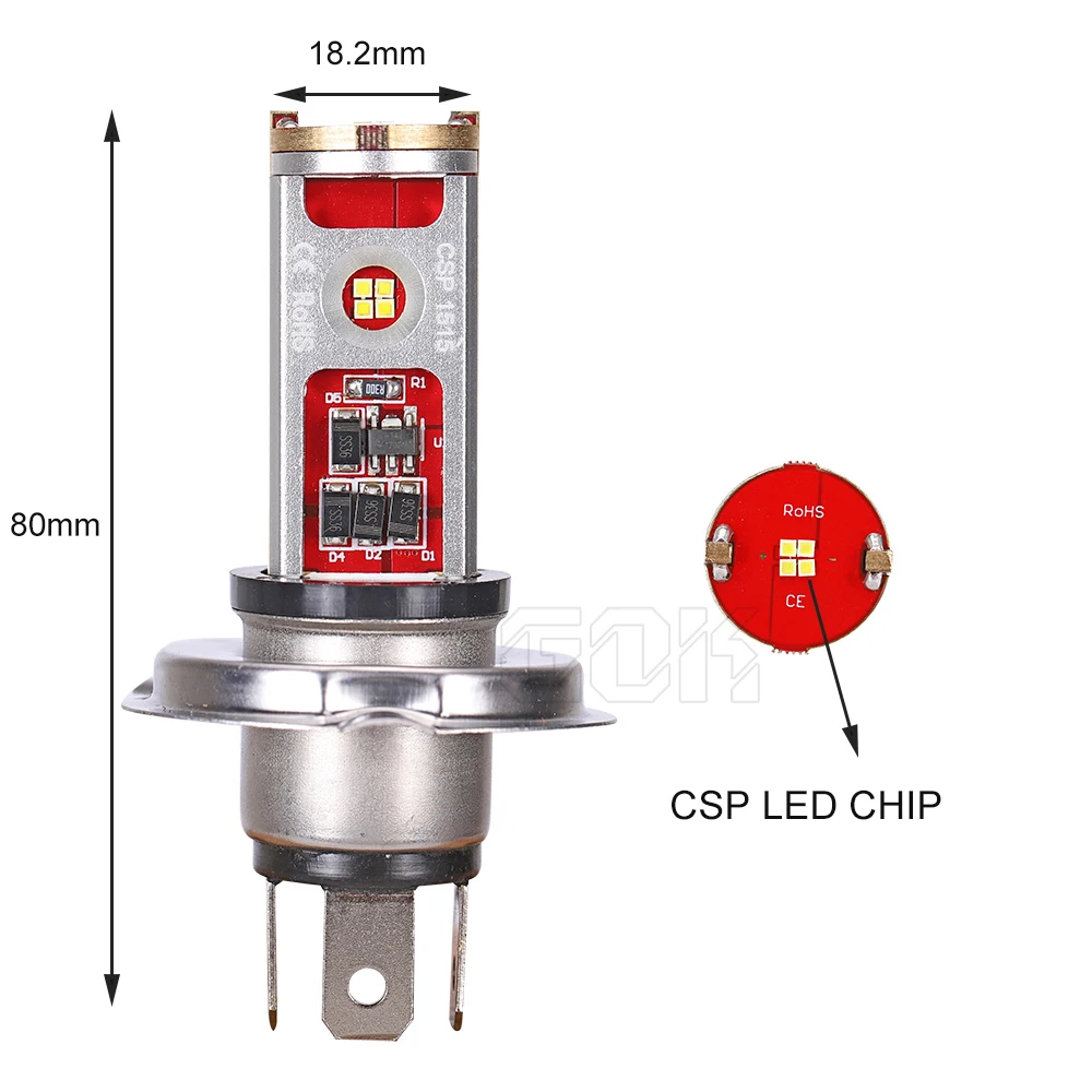 10х машина H8 H11 led H1 H3 h7 h4 hi/короче спереди и длиннее сзади) 60W 12 W светодиодные лампы