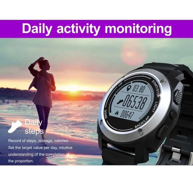 S928 gps открытый цифровой бег Смарт спортивные часы