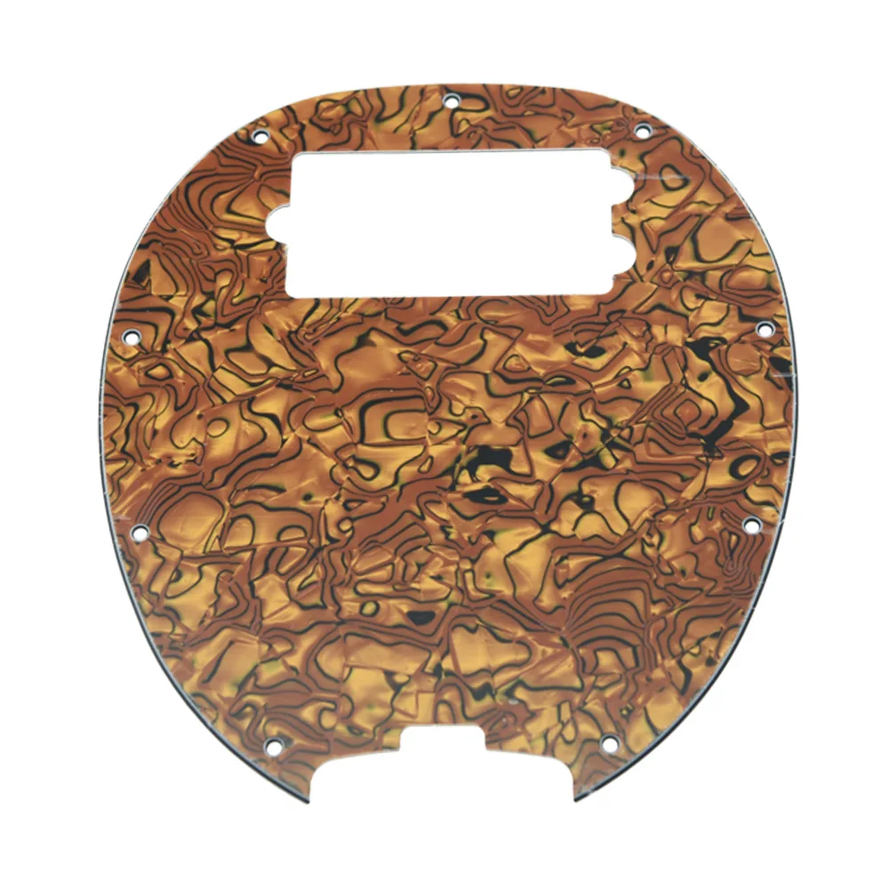 Tiger stripe Bass Pickguard MusicMan Stingray MM4 царапина пластины с винтами для Music Man MM2 4 струны гитары запчасти различные цвета - Цвет: Tiger stripe