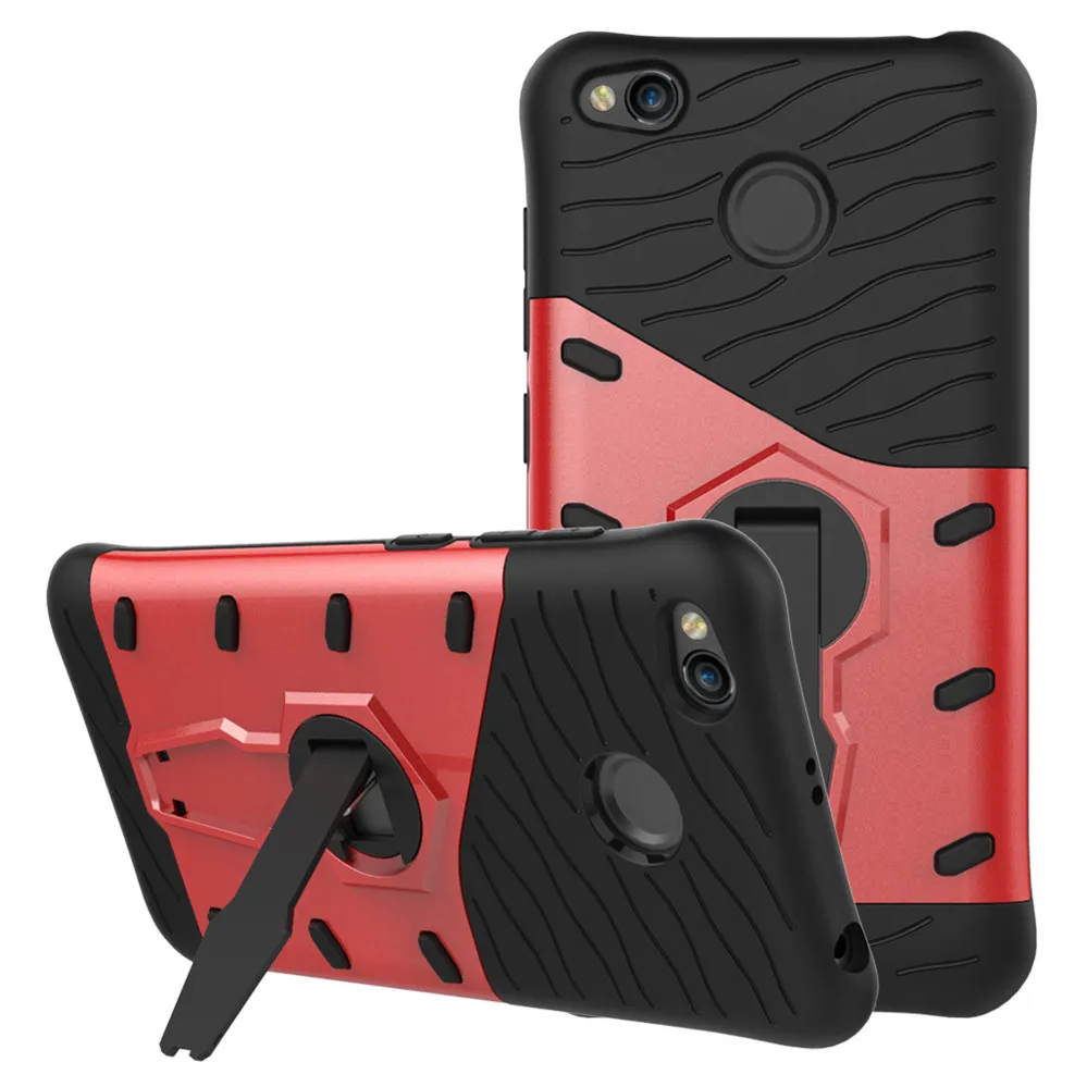 Для Xiaomi Redmi 4x360 подставка держатель PC + TPU aplit совместных Гибридный назад Броня
