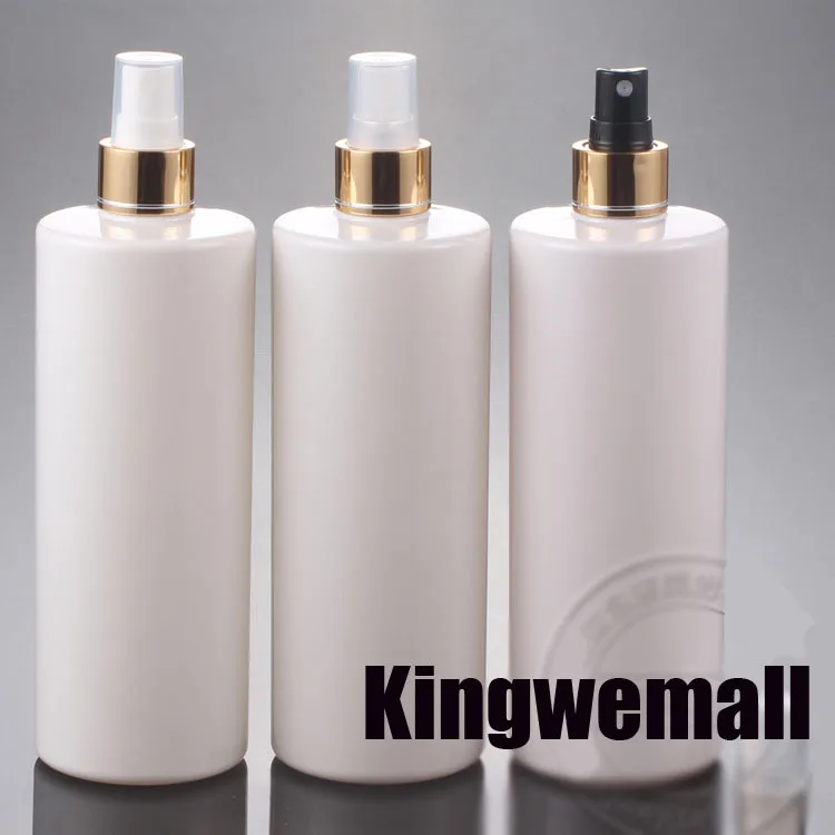 

New Fashion 500ml Water Spray Bottle for Salon Home or Flower Planting Refillable Bottles, white bottle with sprayer