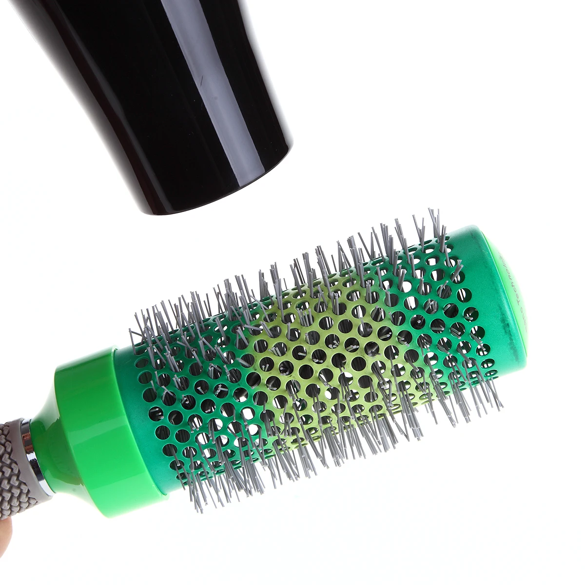 5 размеров Зеленая Керамическая ионная расческа высокая термостойкость