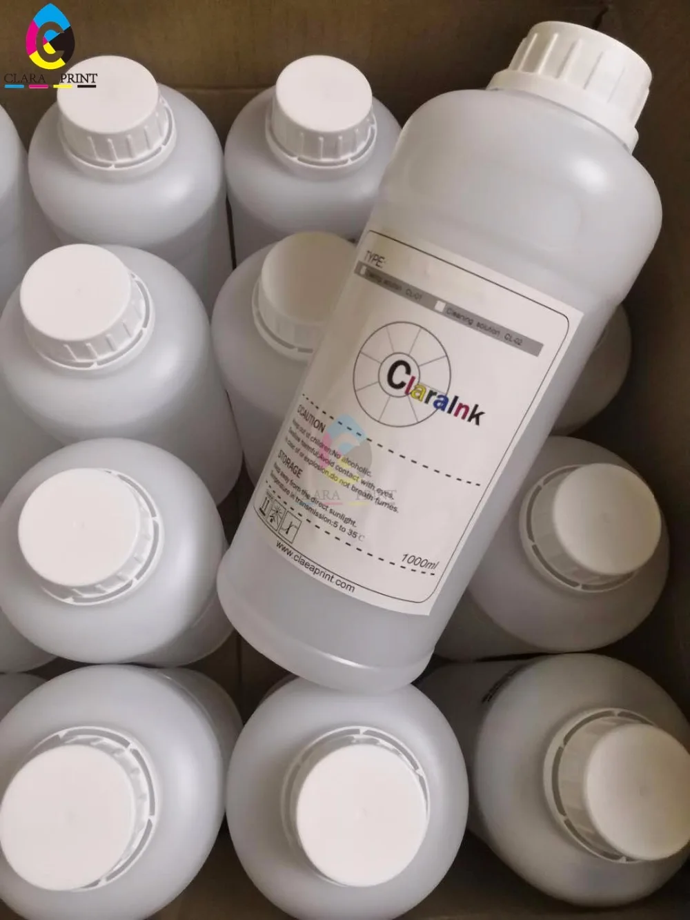 1000 мл экологически Чистящая растворимая жидкость для принтера DX5 DX7 | Компьютеры и