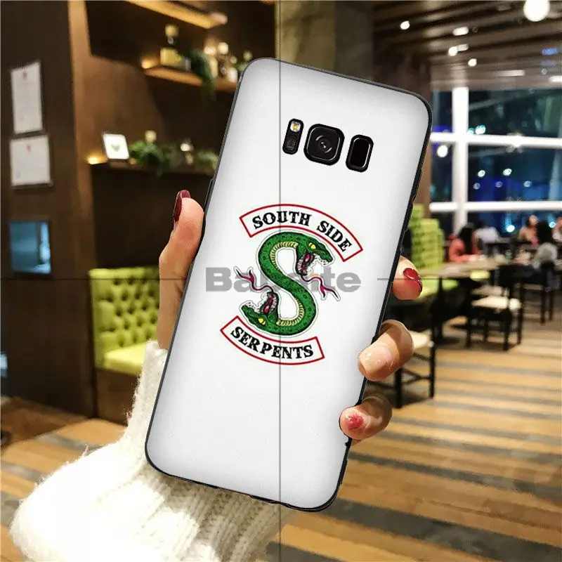 Babaite Американский ТВ ривердейл окрашенный ТПУ черный чехол для телефона GALAXY s5 s6
