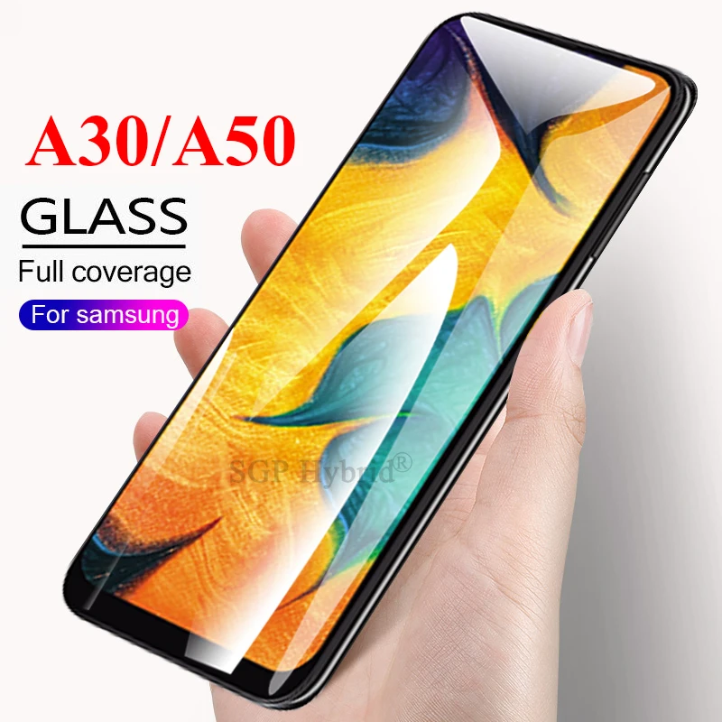 Защитное стекло для samsung A50 A40 A70 A30 стеклянный чехол galaxy SM A305F a505 6 4 дюйма закаленное