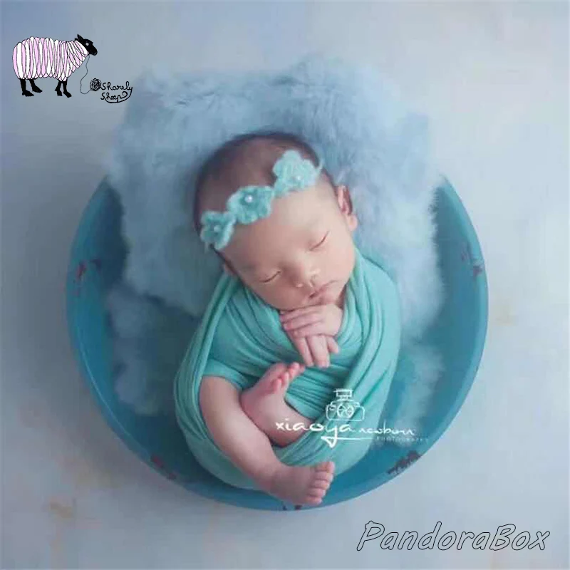 Wood Bowl Newborn Photography Prop Infant Baby Photo Shoot Studio Posing Wooden Basket bebe fotografia Accessories | Детская одежда и
