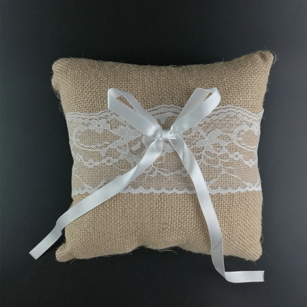 Кружевное кольцо подушка с бантом 15 см х см|cushion wedding rings pillow|cushion ringscushion pillow vintage |