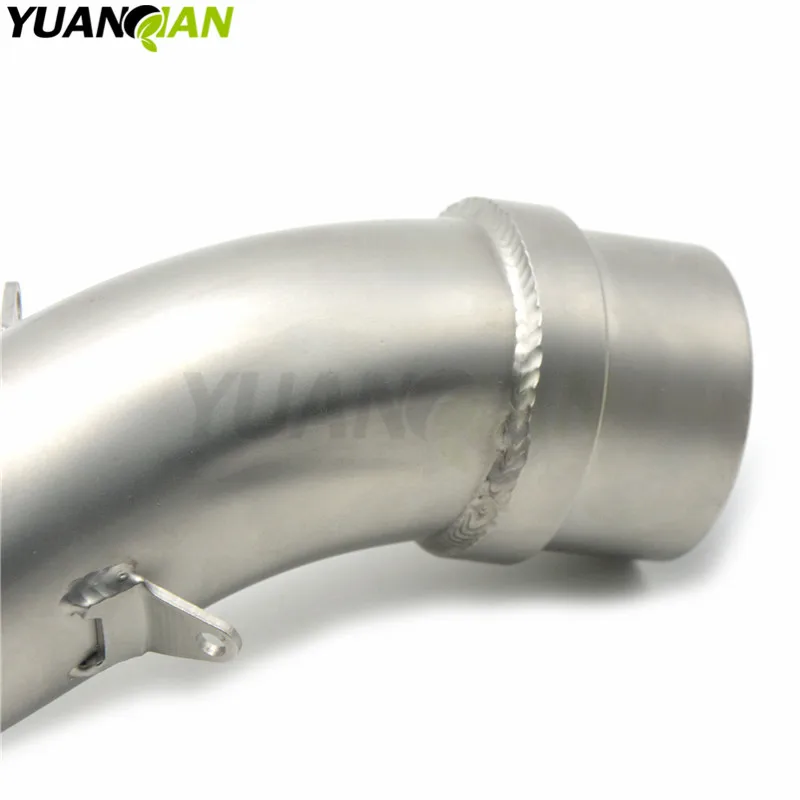 motorcycle middle of the exhaust pipe muffler Exhaust Muffler For KAWASAKI Z800 Z 800 2013 2014 2015 2016 | Автомобили и