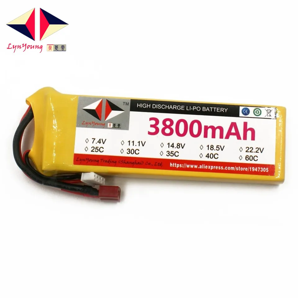 Аккумулятор HX Lipo 3S 11 1 В 3800 мАч 25C 30C 35C 40C 60C для радиоуправляемого дрона