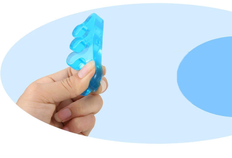 Силиконовый мягкий разделитель для пальцев ног/Разделитель маникюра и педикюра