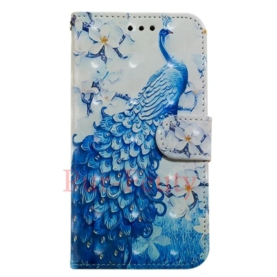 J Чехлы для HUAWEI Y6, MYA-L41, MYA-L11, флип, высокое качество, мультяшный, милый, кожаный кошелек, подставка, чехлы для HUAWEI MYA L41 L11 Etui - Цвет: J