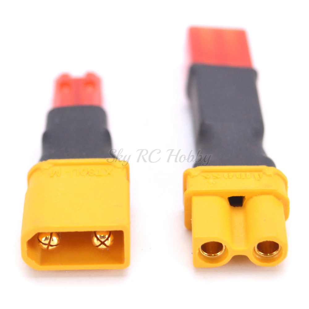 1PCS Amass XT30 XT30U to JST Male Female Plug Lipo Battery Adapter Connector For RC Models Spare Parts Accessories | Игрушки и хобби